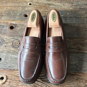 Johnston & Murphy sheepskin loafers NWOT